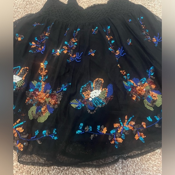Anthropologie Sequins Tulle Skirt Medium - Picture 10 of 15